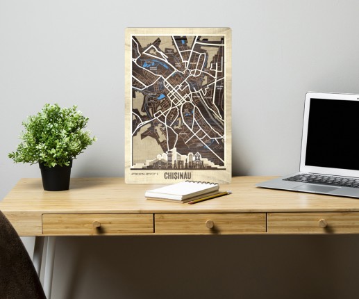 3D - Schemă a orașului Chișinău SC-01 image 4