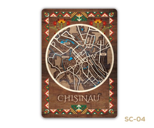 3D - Schemă a orașului Chișinău SC-04