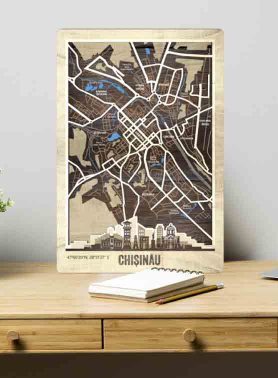 Harta Chișinăului